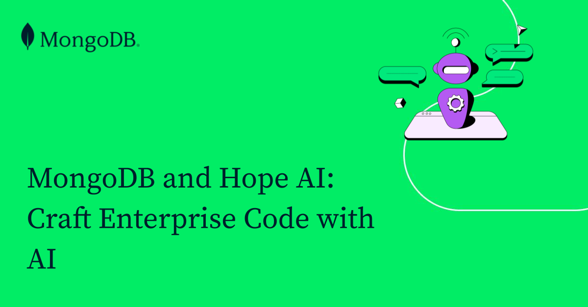 MongoDB与Hope AI：利用AI打造企业级代码